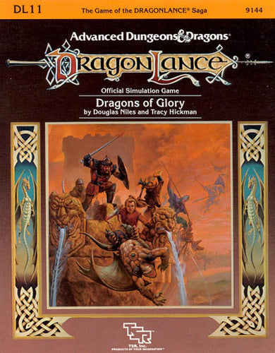 Advanced Dungeons and Dragons Dragon Lance Dragons of Glory DL11 outlet 9144