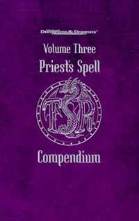 Priest&#39;s Spell Compendium Volume 3