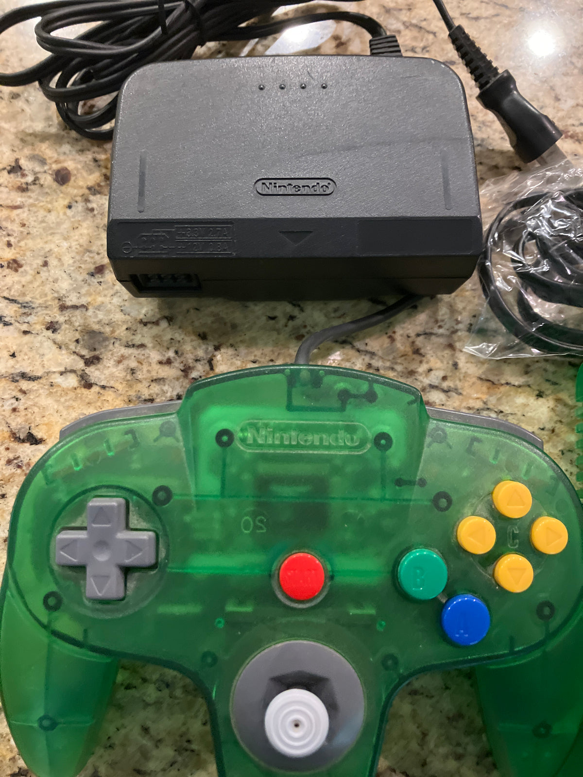 Nintendo 64 Jungle Green Console