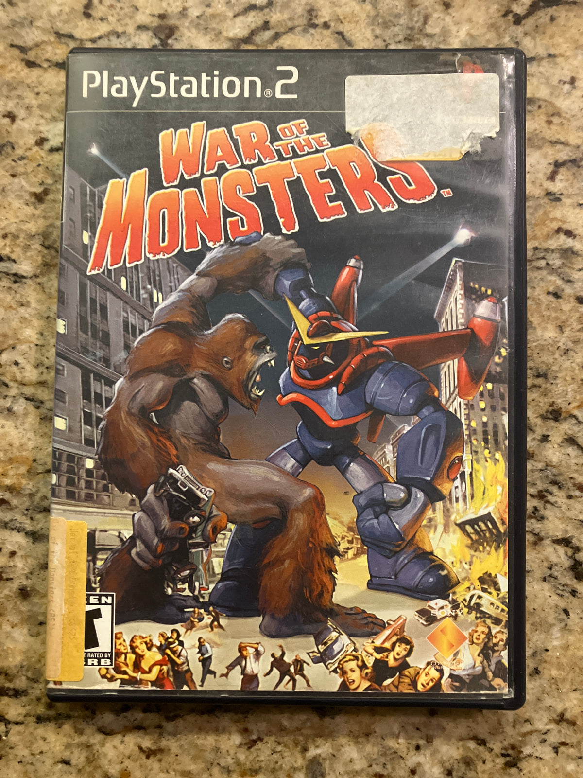 War of the Monsters (PS2) - no manual