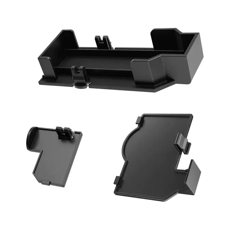 3 Piece Port Covers - Black For Nintendo GameCube