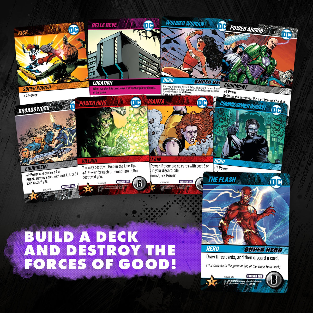 DC Deck-Building Game: Forever Evil — Multiverse Edition