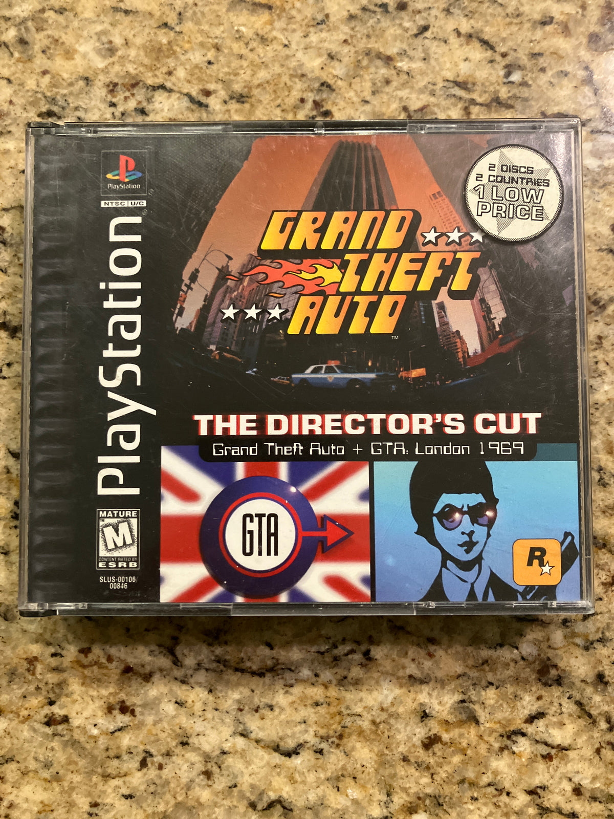 Grand Theft Auto The Director&#39;s Cut (PS1) - no manual