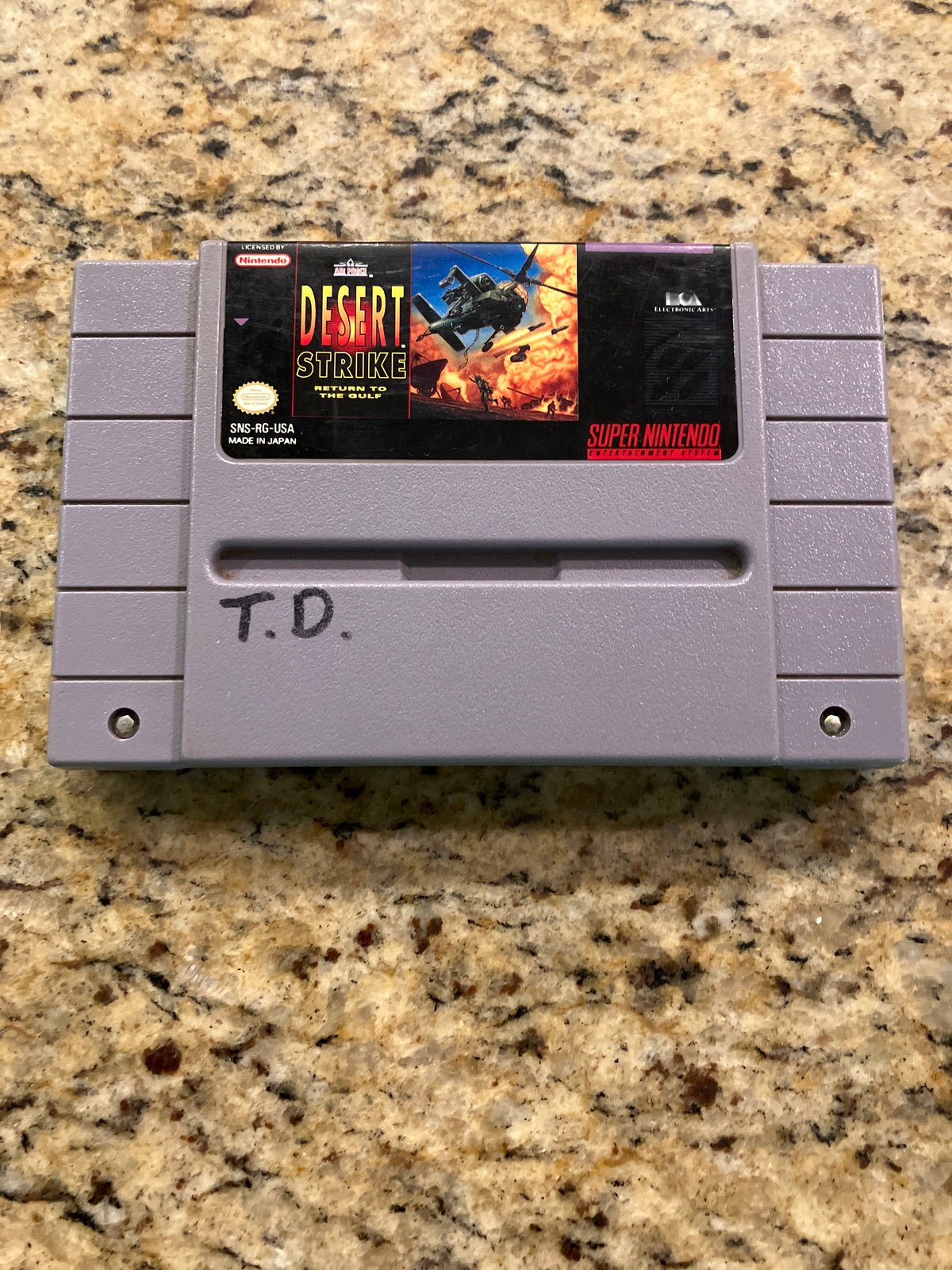 Desert Strike: Return to the Gulf (SNES)