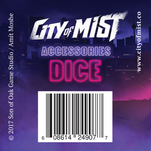 City of Mist Dice (8)