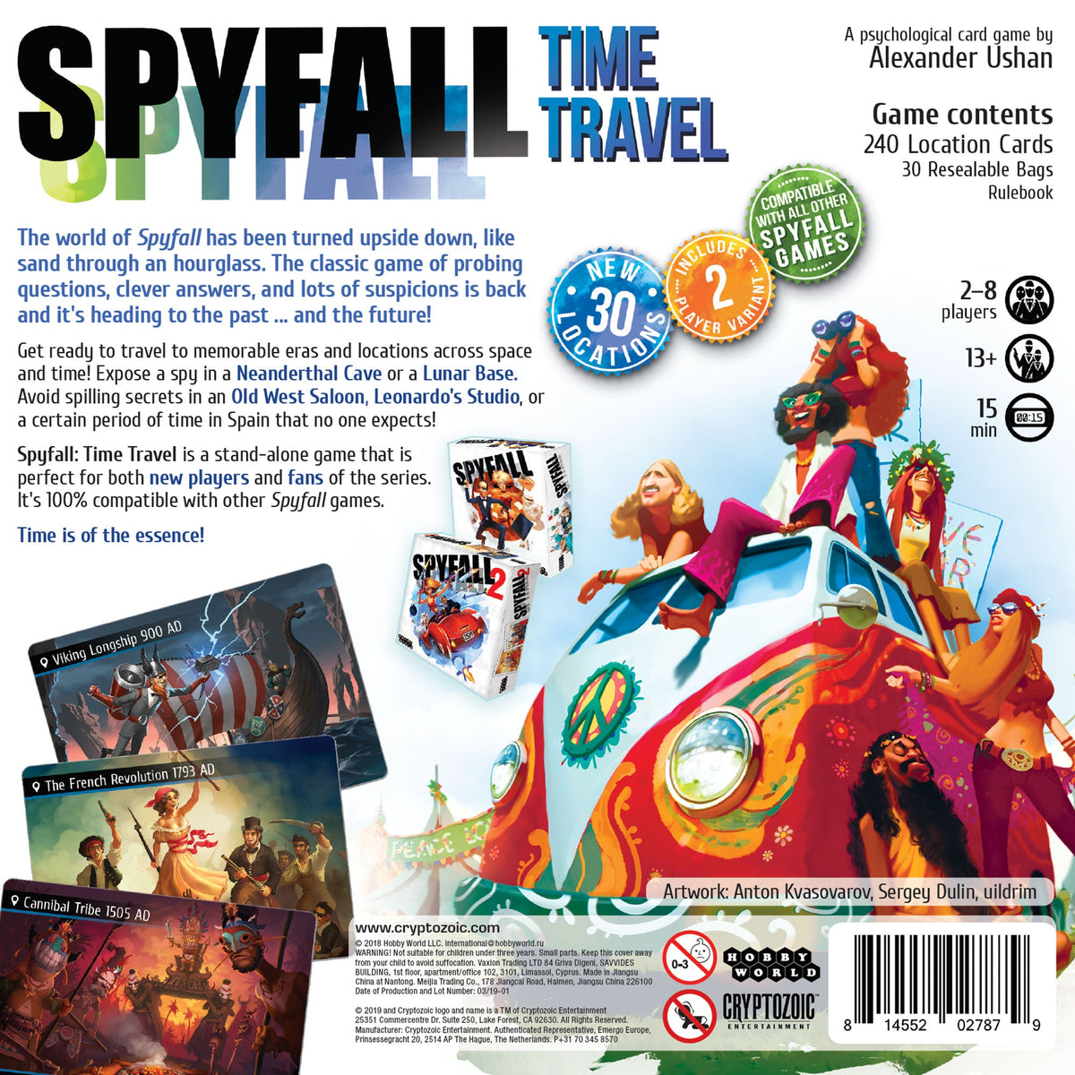 Spyfall: Time Travel