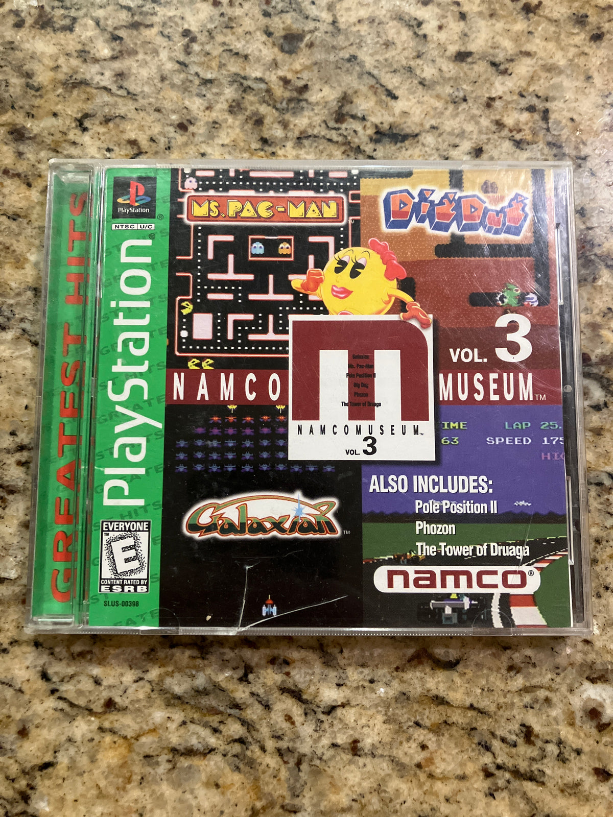 Namco Museum Volume 3 (PS1) - Greatest Hits