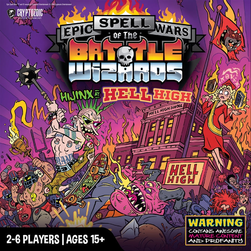 Epic Spell Wars of the Battle Wizards: Hijinx at Hell High