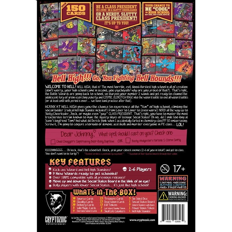 Epic Spell Wars of the Battle Wizards: Hijinx at Hell High