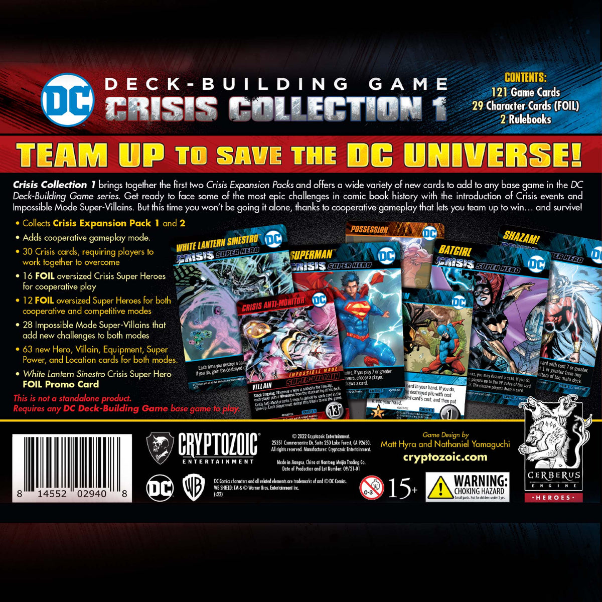 DC Deck-Building Game: Crisis Collection 1