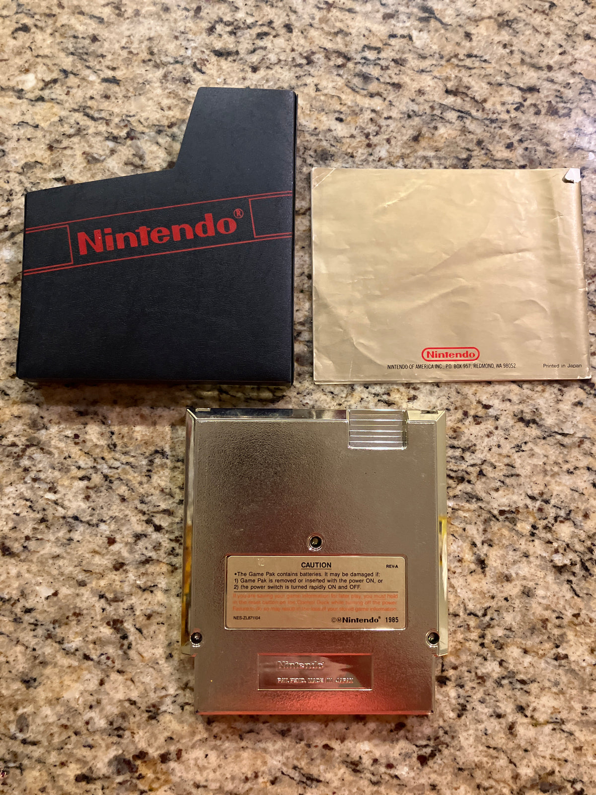 Zelda II: The Adventure of Link (NES) w/ manual