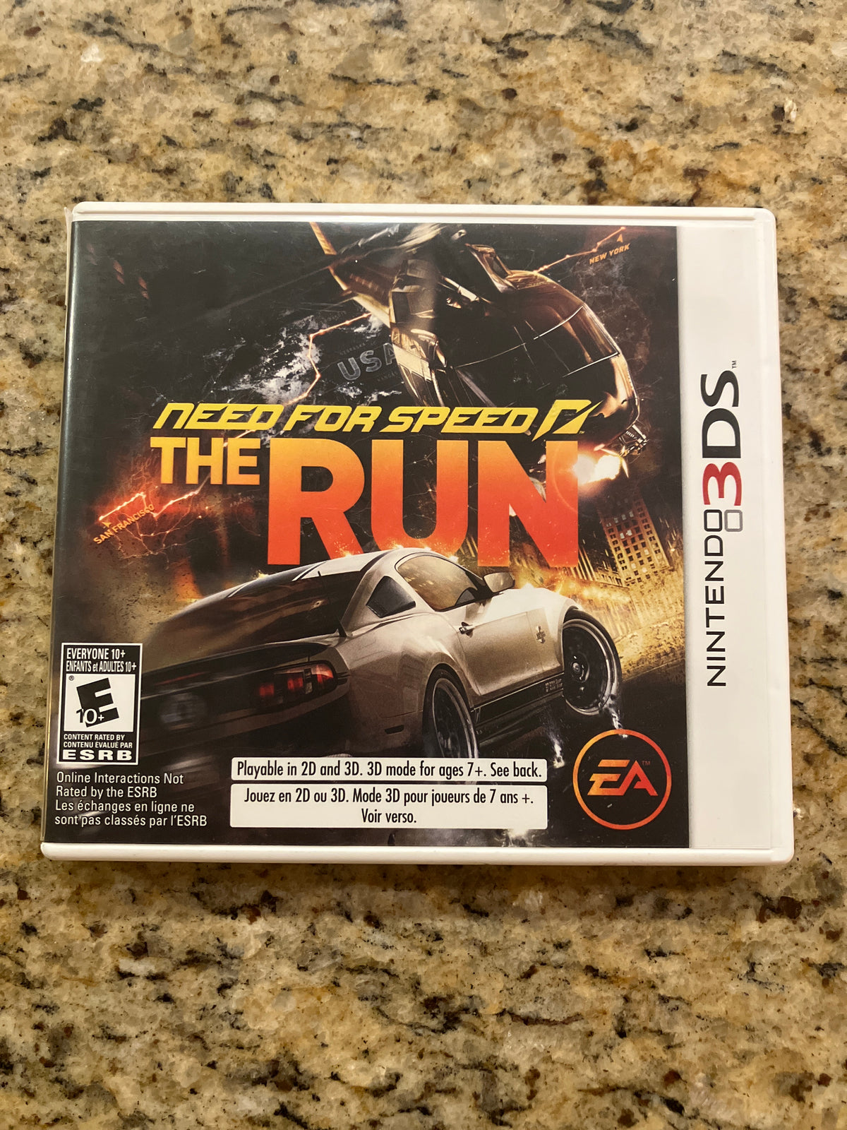 Need for Speed The Run (Nintendo 3DS)