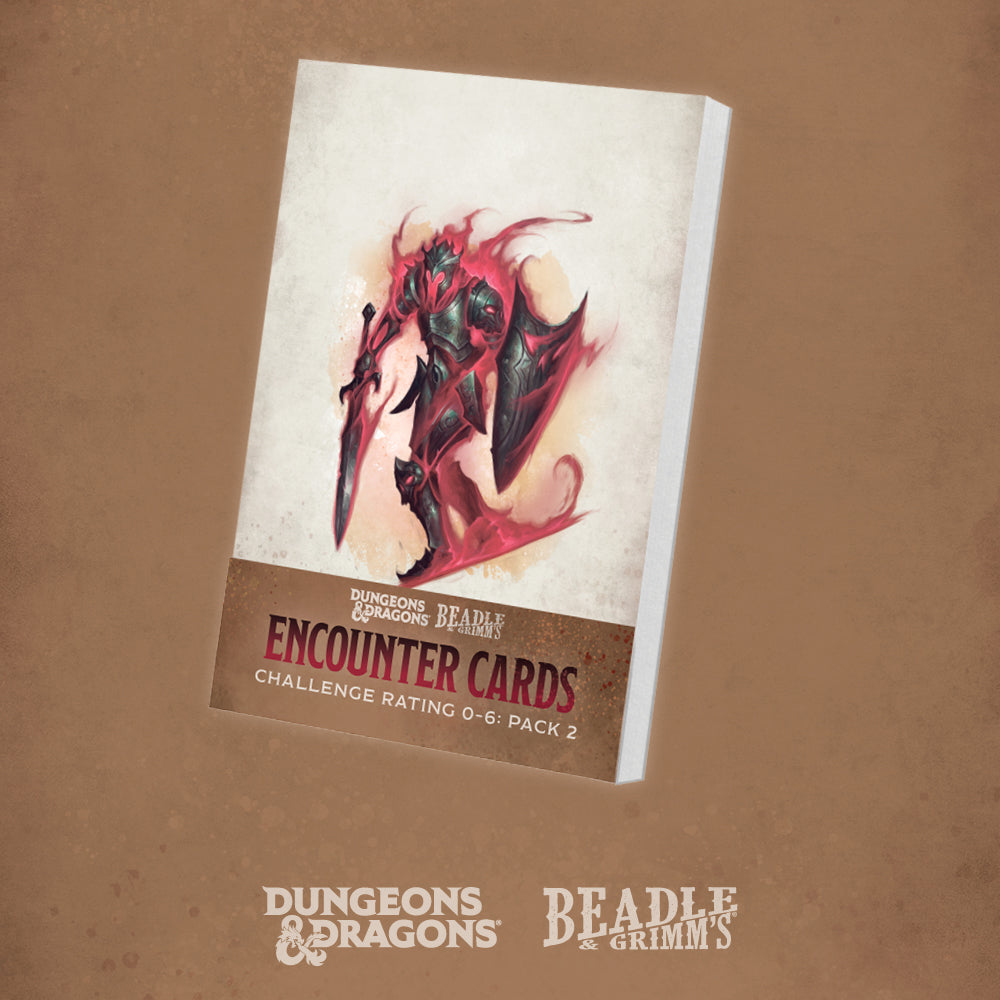 Encounter Cards (D&amp;D) - Challenge Rating 0-6 PACK 2