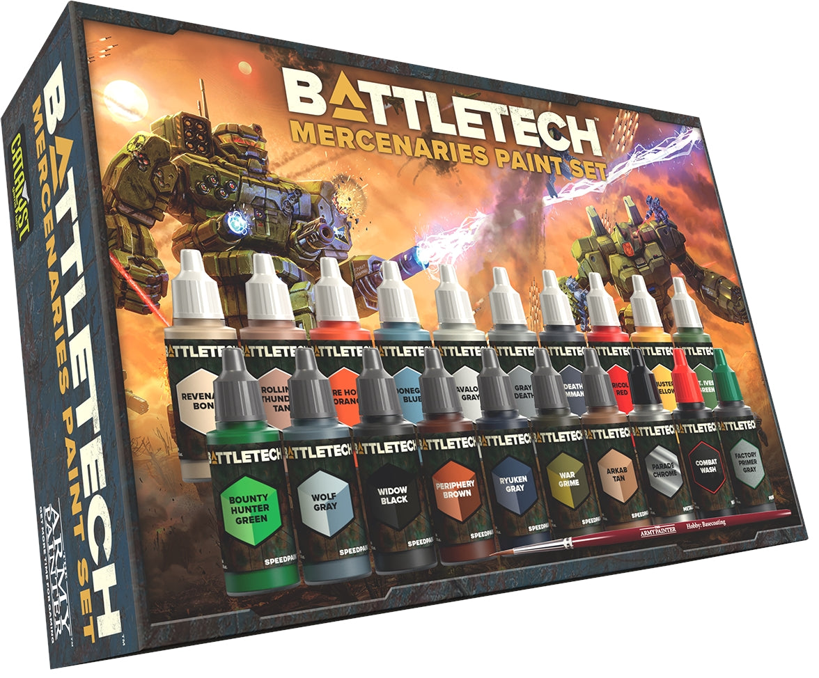 Battletech Mercenaries Paint Set