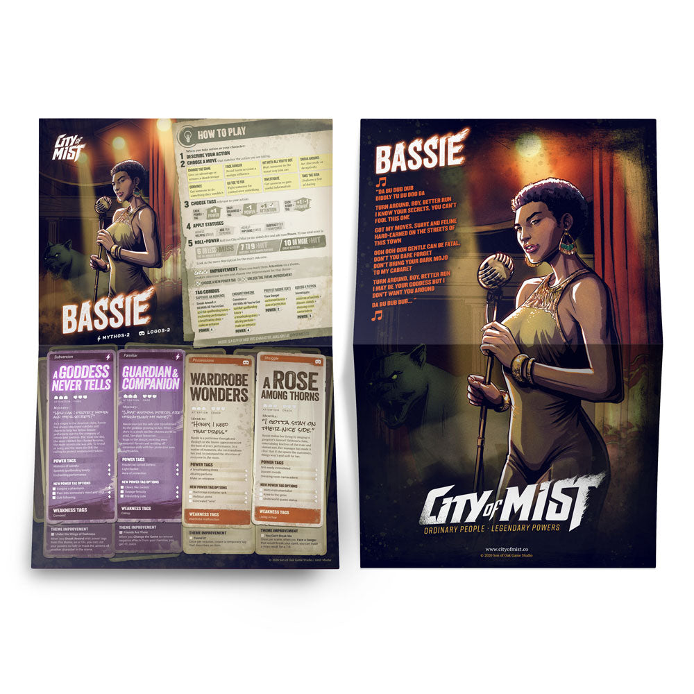 City of Mist Character Folio Pack