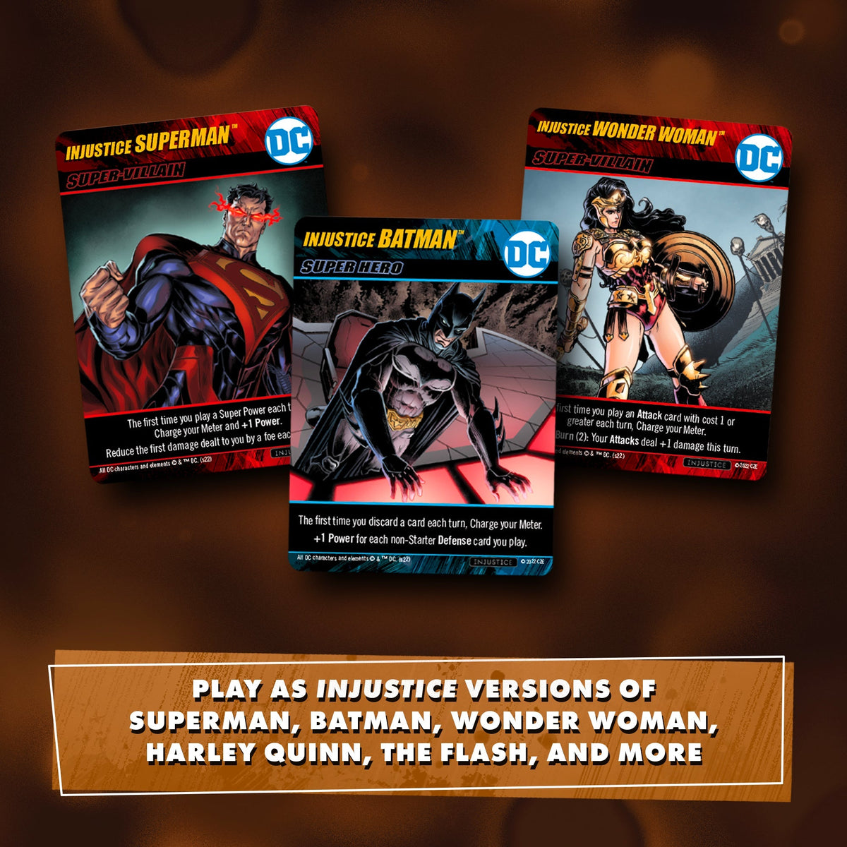 DC Deck-Building Game: Injustice (KICKSTARTER VERSION)