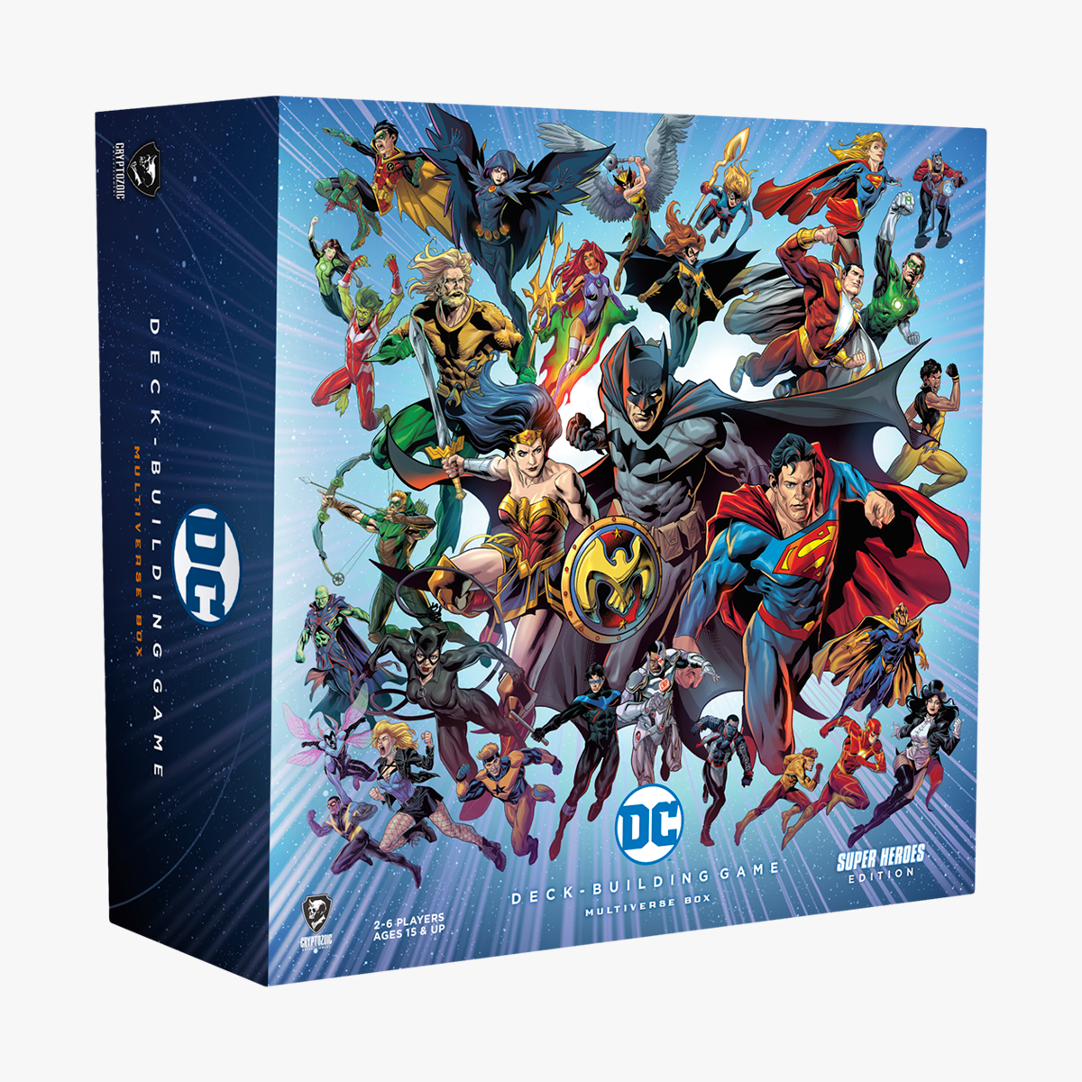 DC Deck-Building Game: Multiverse Box – Super Heroes Edition