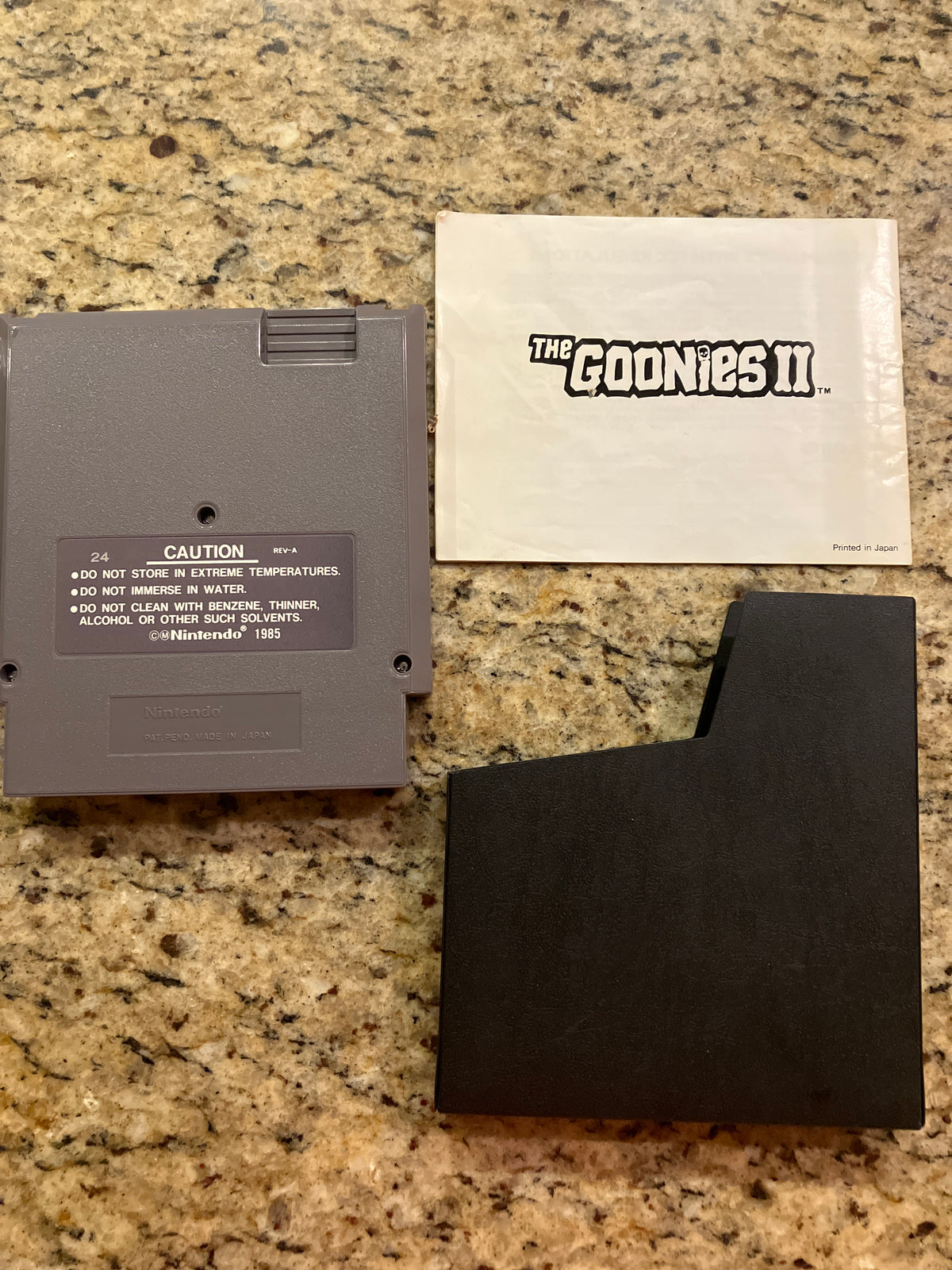 The Goonies II (NES) w/ manual