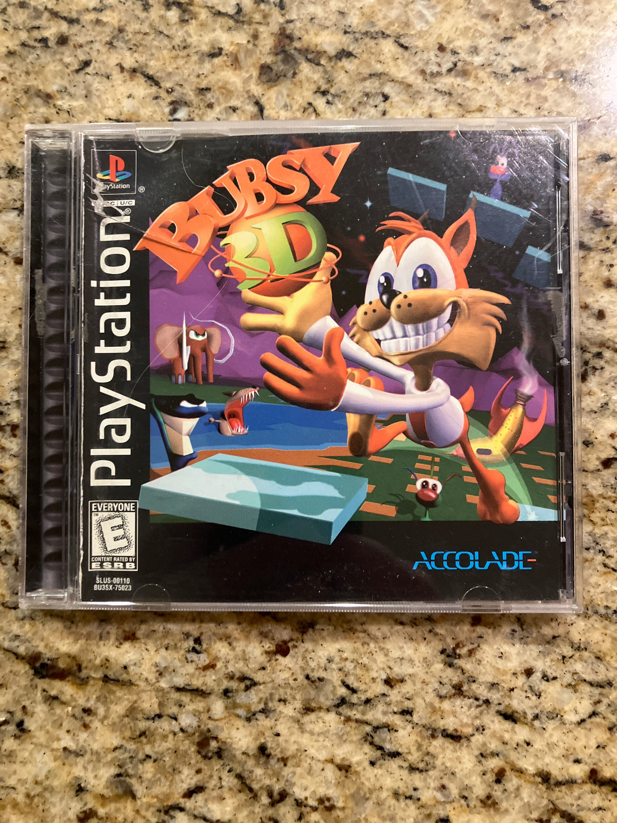 Bubsy 3D (PS1) - no manual