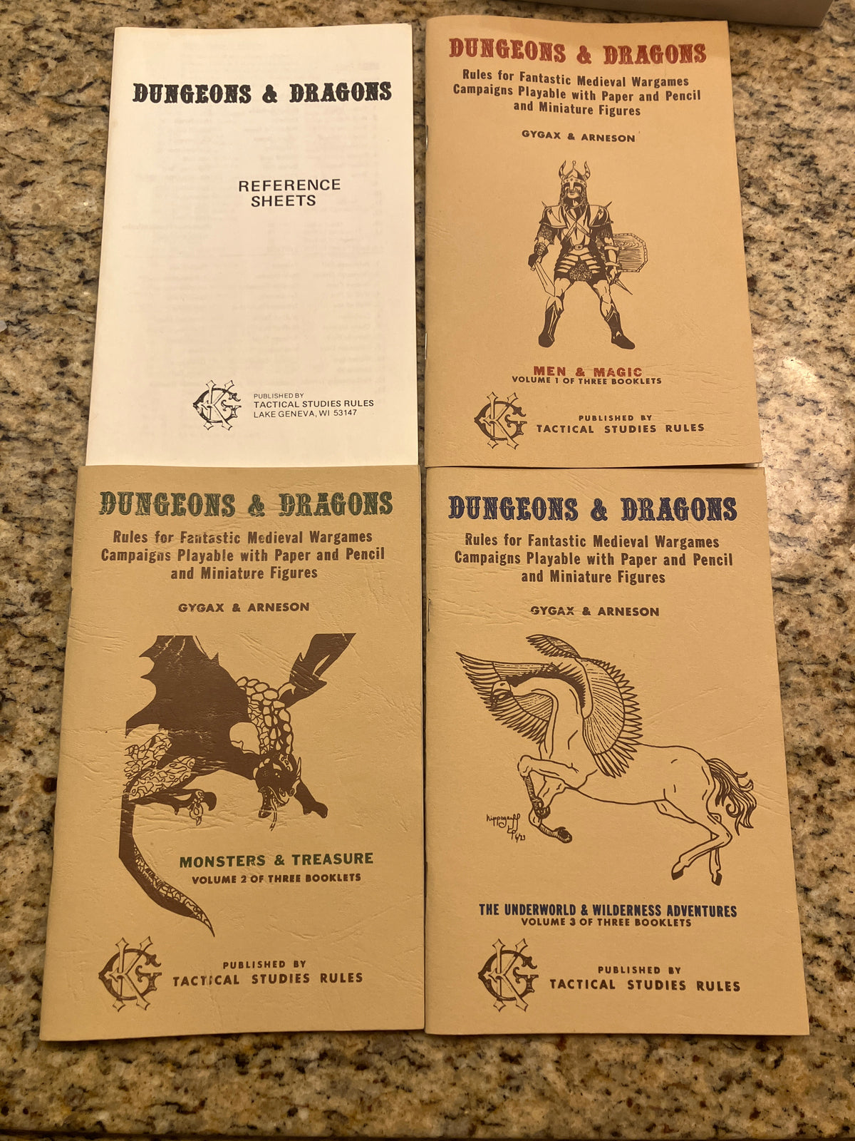 Original D&amp;D Set (white box, Original Collector&#39;s Edition)