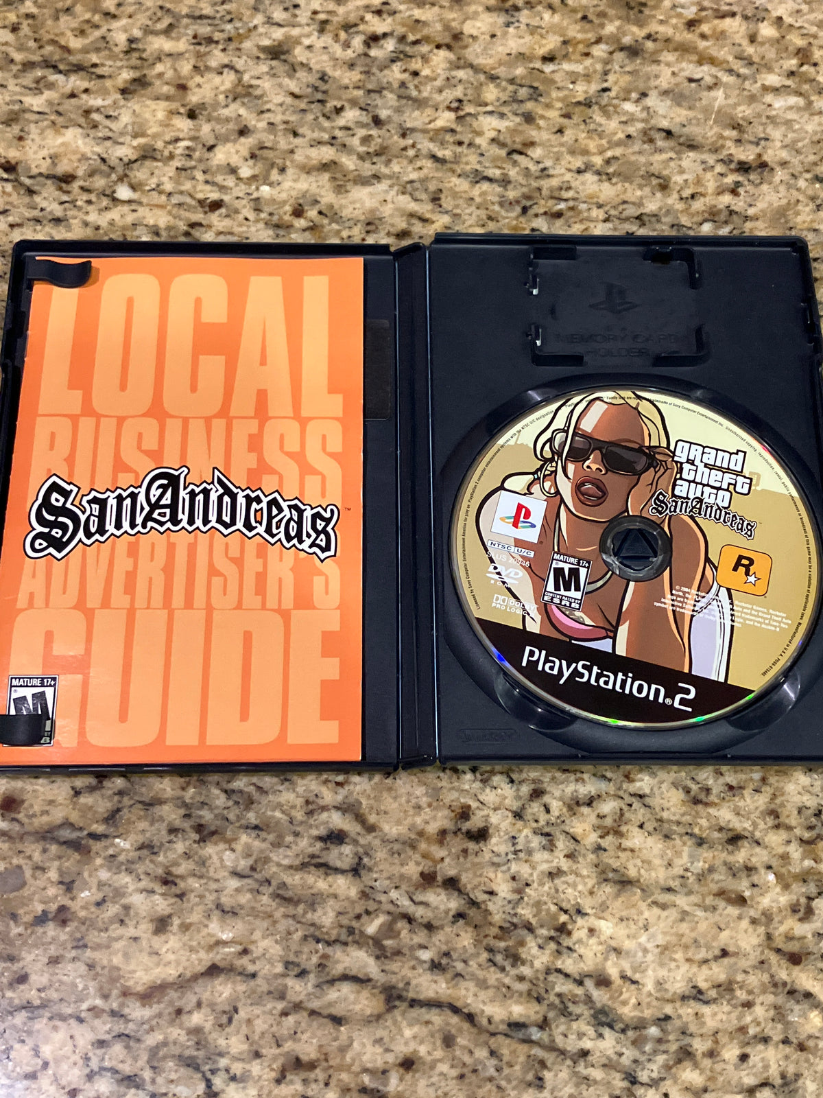 Grand Theft Auto San Andreas (PS2)