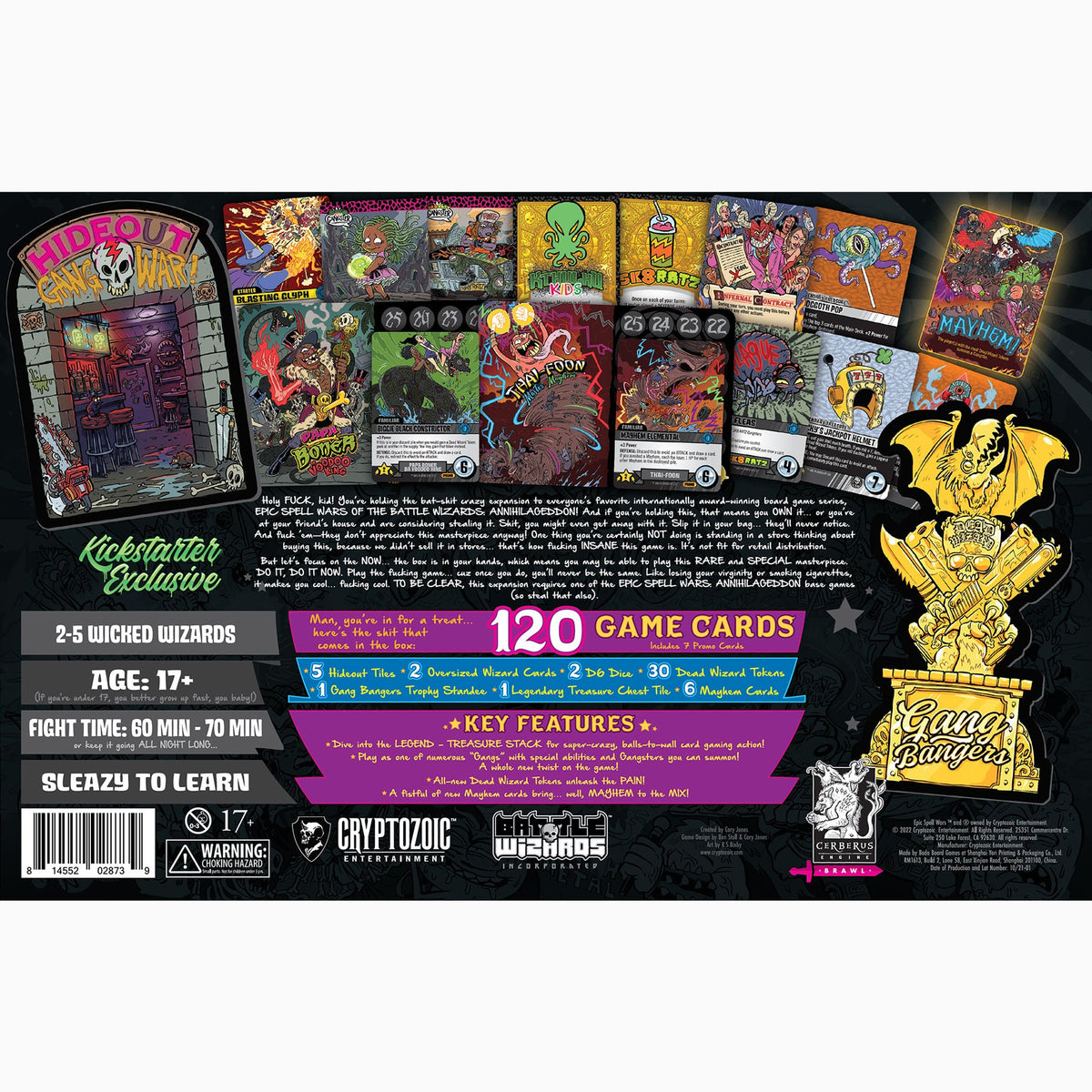 Epic Spell Wars of the Battle Wizards: ANNIHILAGEDDON — Gang Bangers (KICKSTARTER EXCLUSIVE)