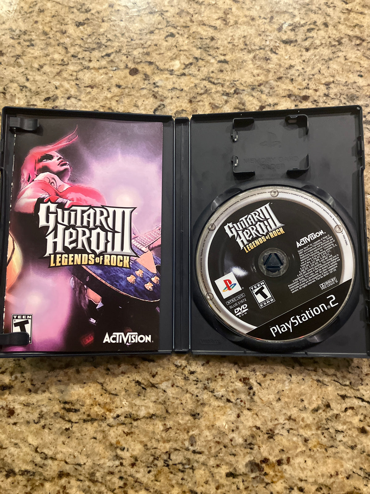 Guitar Hero III Legends of Rock (PS2)