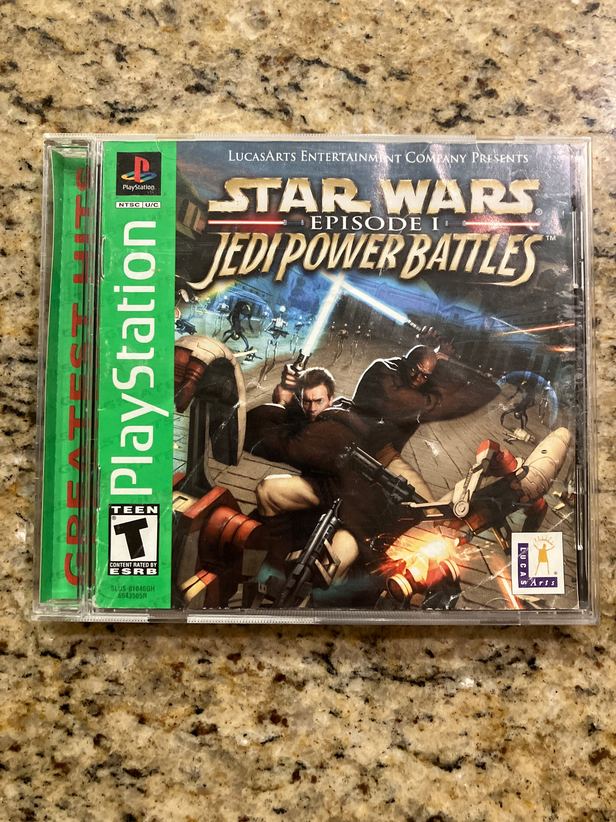 Star Wars Episode 1: Jedi Power Battles (PS1) Greatest Hits