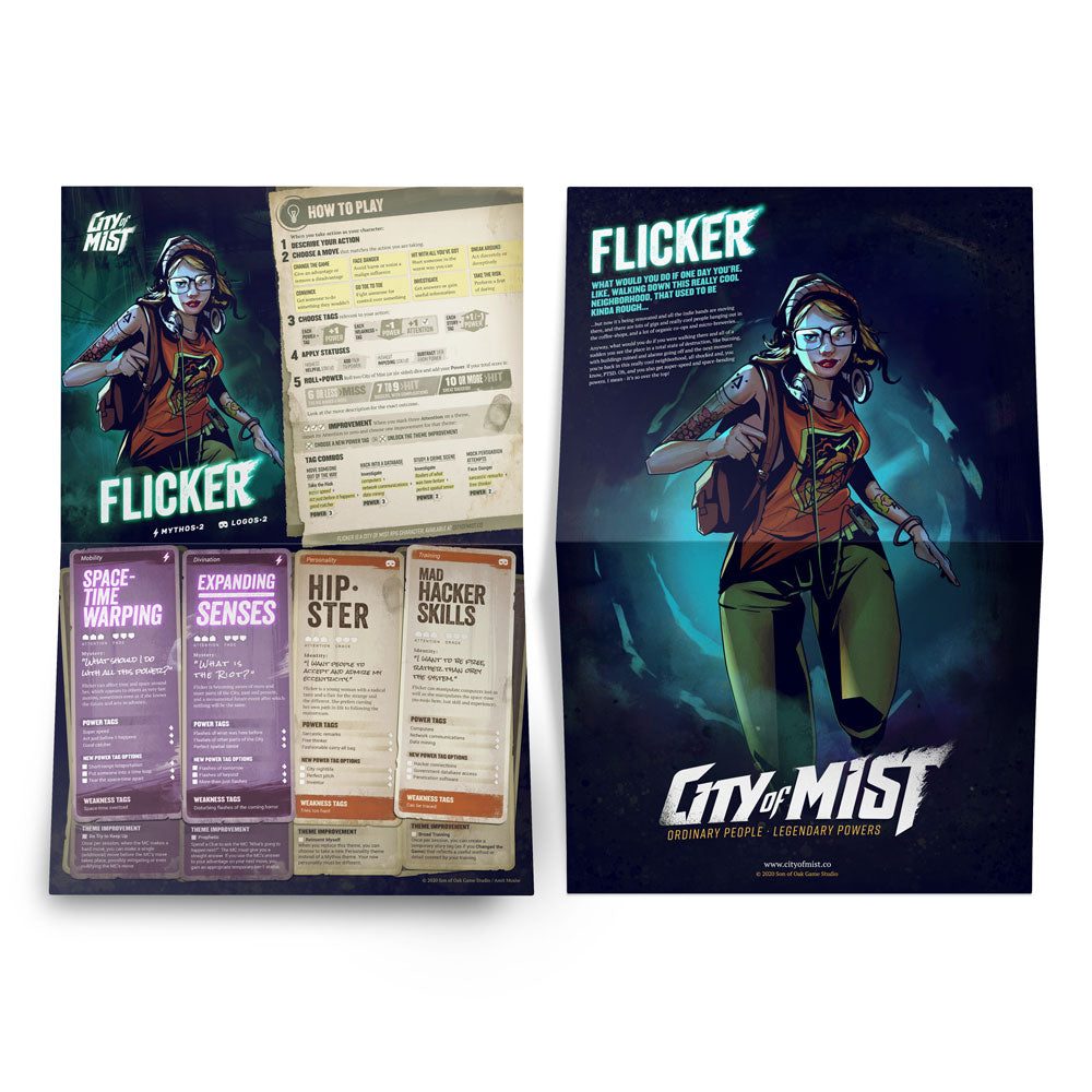 City of Mist Character Folio Pack