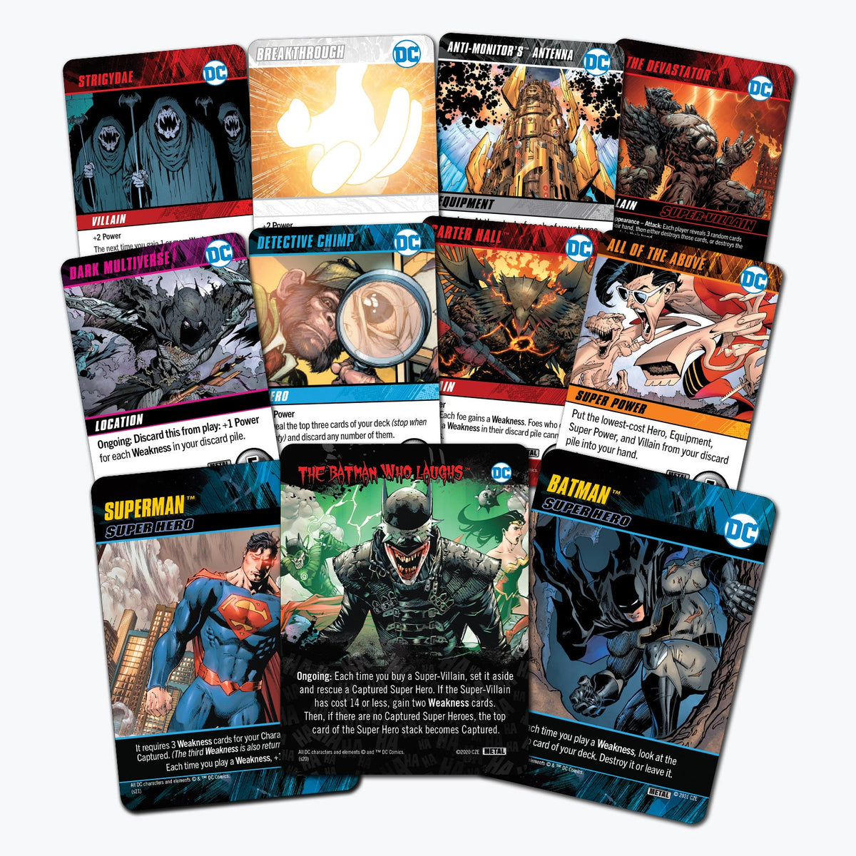 DC Deck-Building Game: Dark Nights: Metal — Multiverse Edition