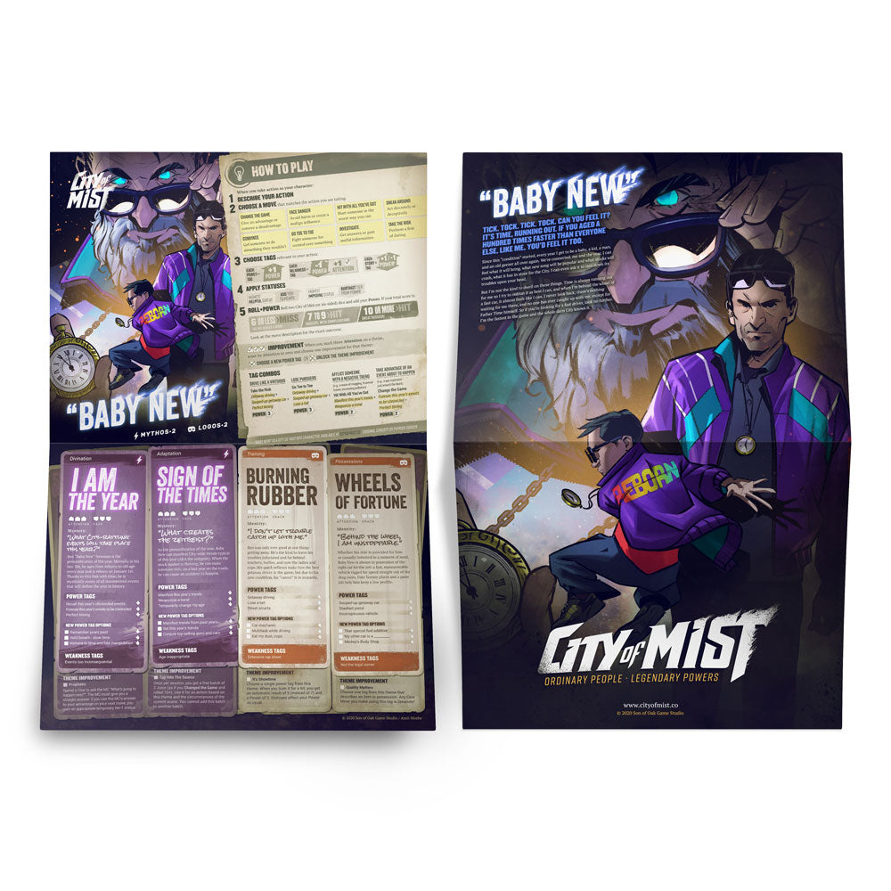 City of Mist Character Folio Pack