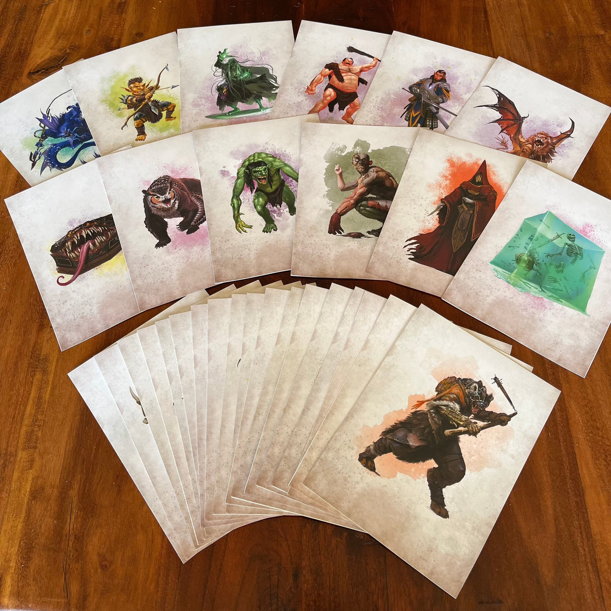 Encounter Cards (D&amp;D) - Challenge Rating 0-6 PACK 1