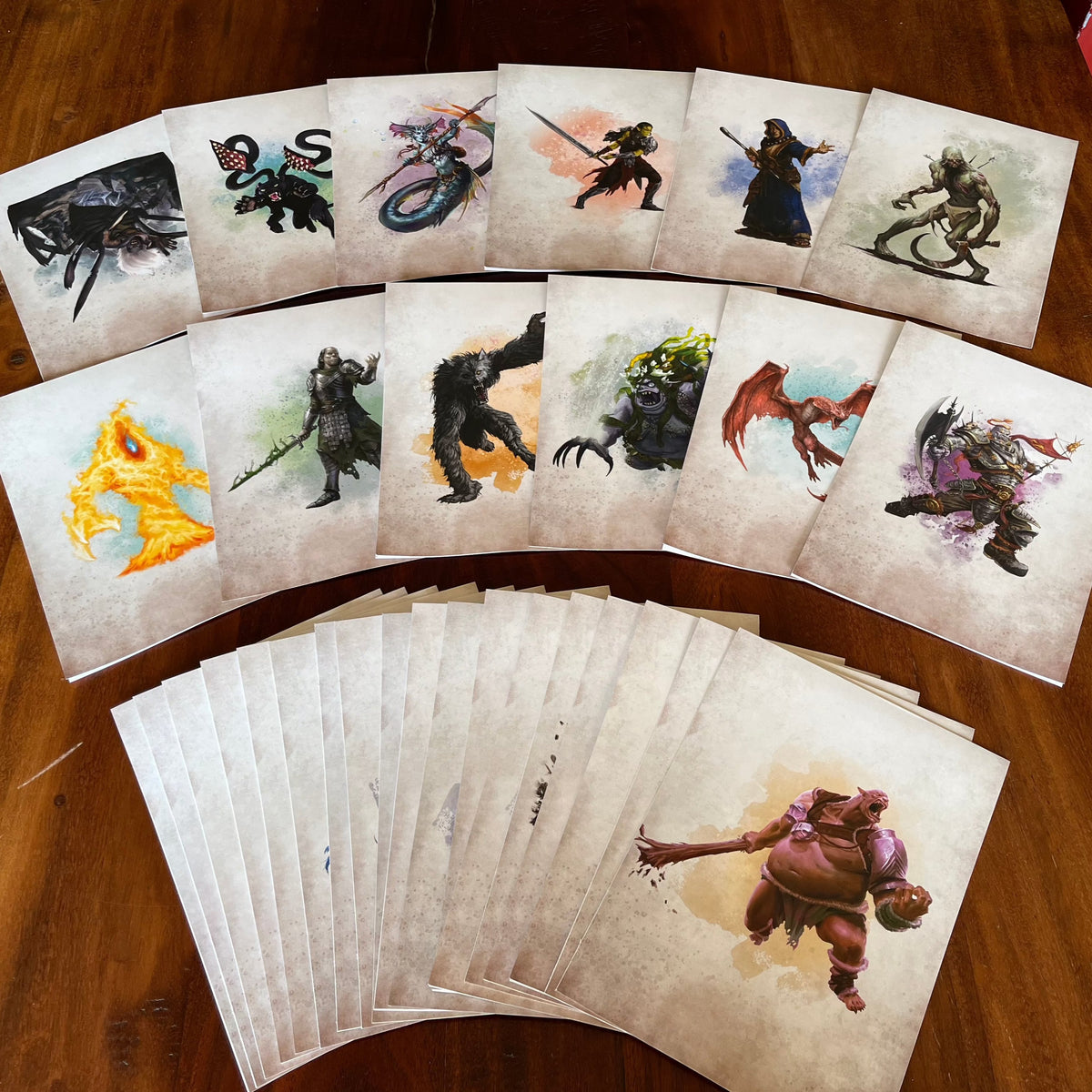 Encounter Cards (D&amp;D) - Challenge Rating 0-6 PACK 2