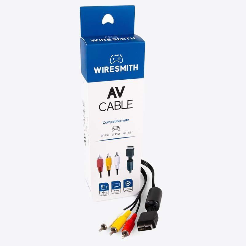 PlayStation AV | RCA Composite Cable For PS1 / PS2 / PS3