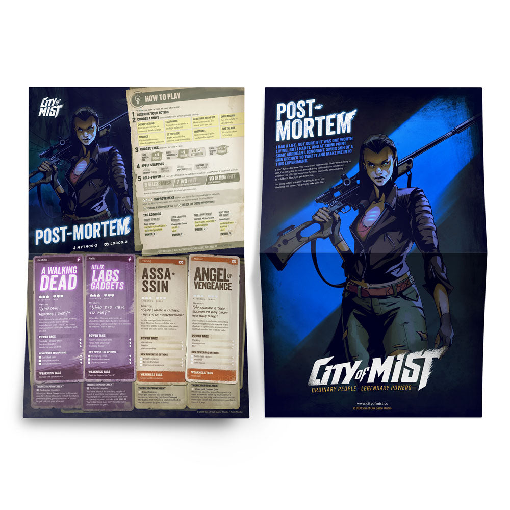 City of Mist Character Folio Pack