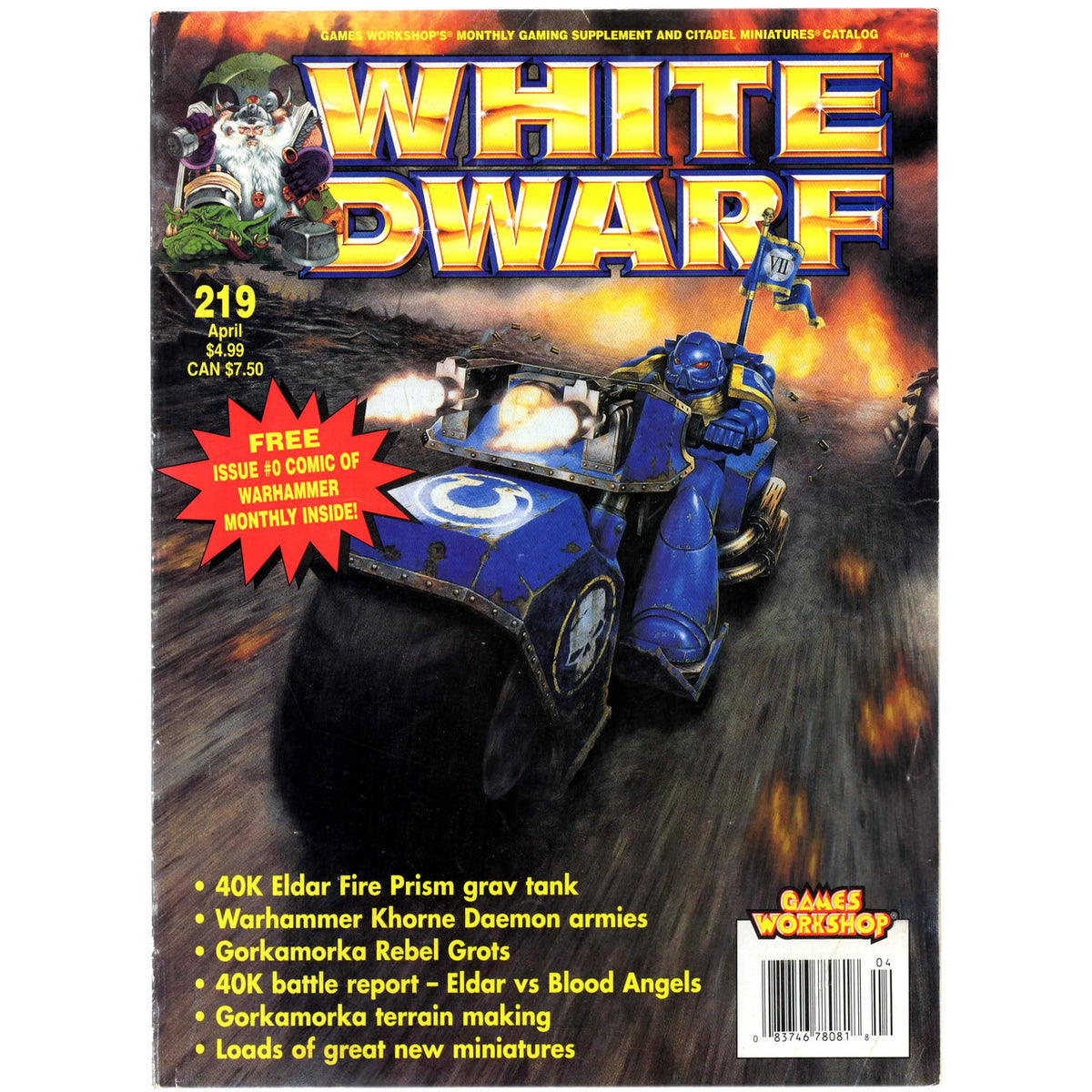 White Dwarf Magazine #219