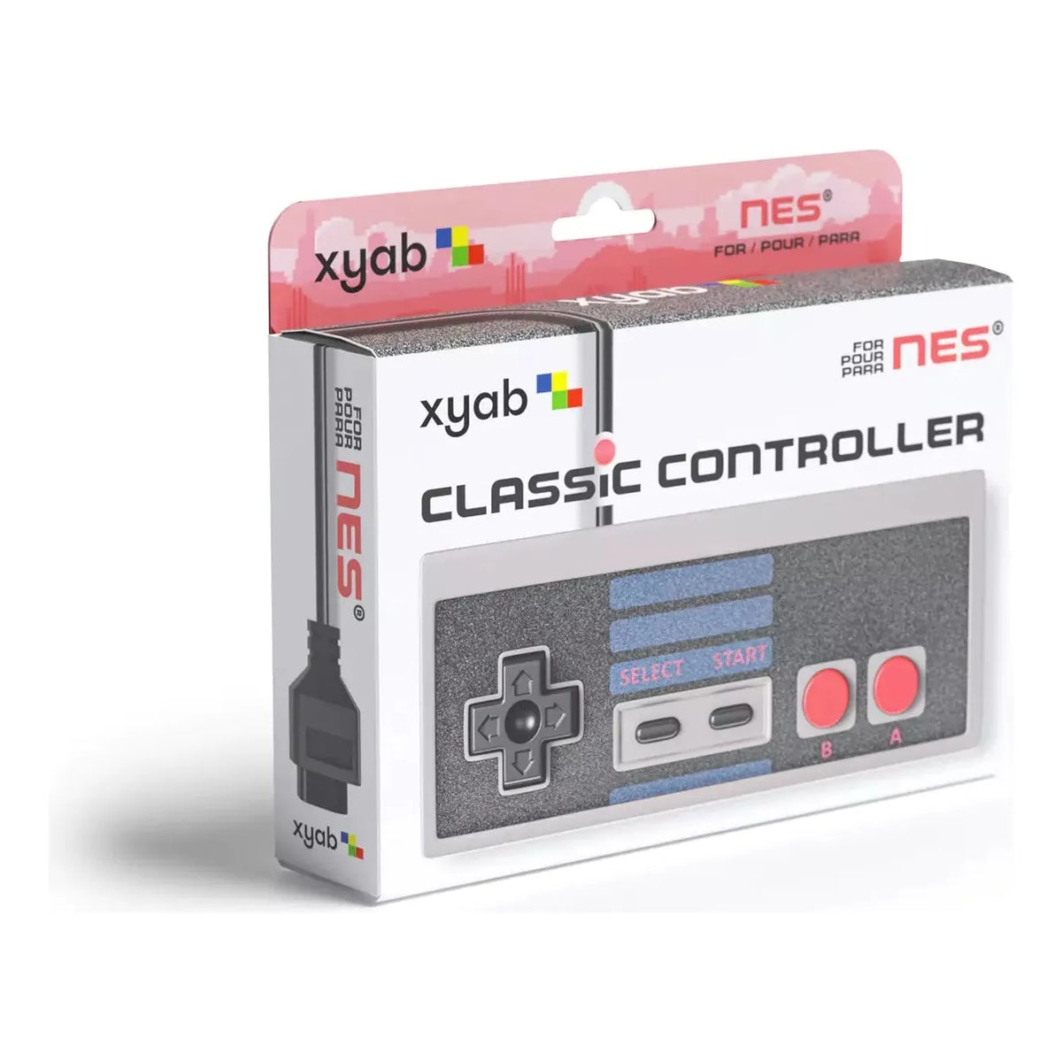 Wired Controller Compatible With NES (XYAB)