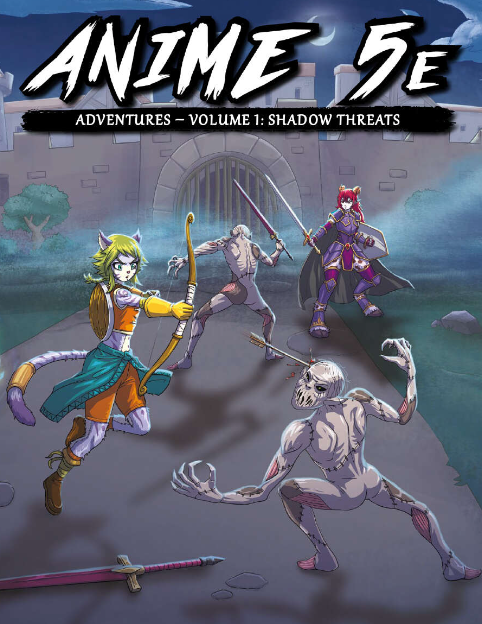 Anime 5E: Adventures - Volume 1 Shadow Threats