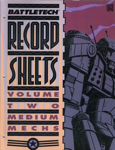 Record Sheets Volume 2: Medium Mechs