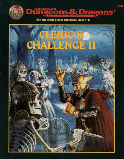 Cleric&#39;s Challenge II