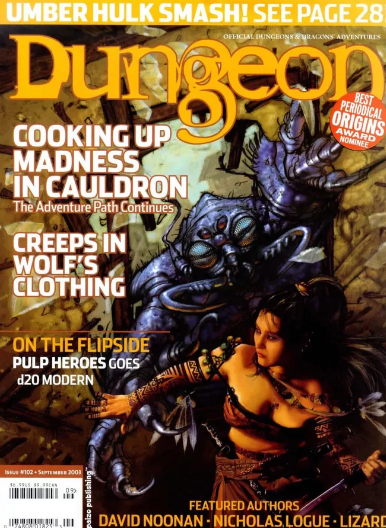 Dungeon Magazine #102