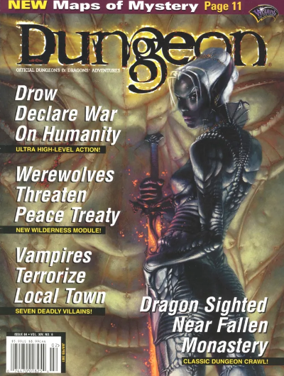 Dungeon Magazine #84