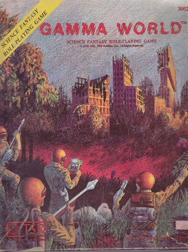 Gamma World 1st ed. (3rd print) - no box