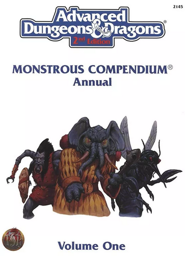 Monstrous Compendium Annual Volume One