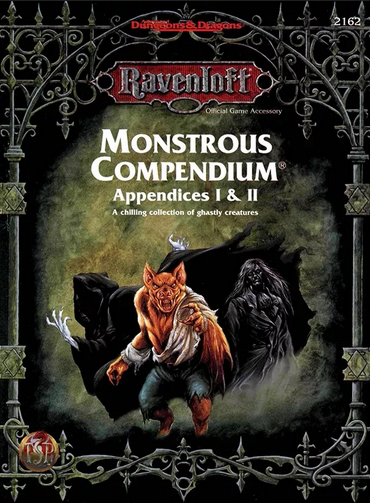 Ravenloft Monstrous Compendium Appendices I &amp; II