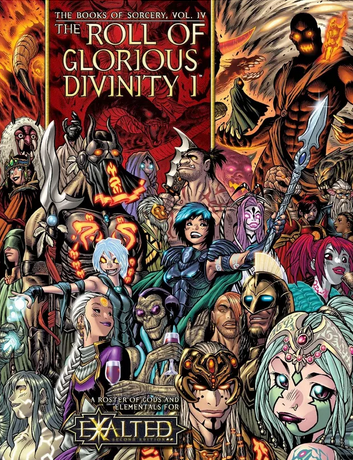 The Books of Sorcery IV Roll of Glorious Divinity: Gods &amp; Elementals