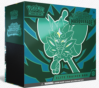 Pokemon Scarlet &amp; Violet: Twilight Masquerade Elite Trainer Box (ETB)