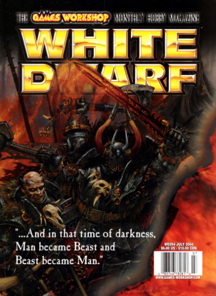 White Dwarf Magazine #294