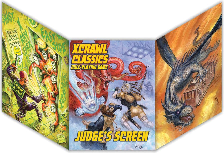 XCrawl Classics Dungeon Judge&#39;s Screen